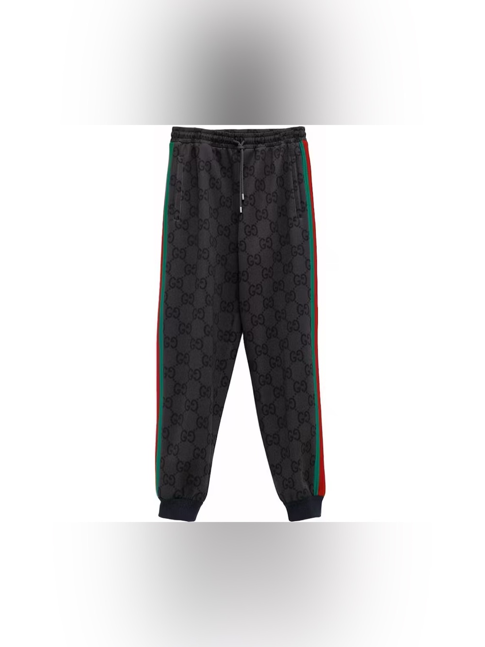 Gucci Black “Jumbo GG” Track Pants size Large